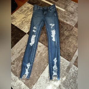 American Eagle Super High Rise Jegging; size 0